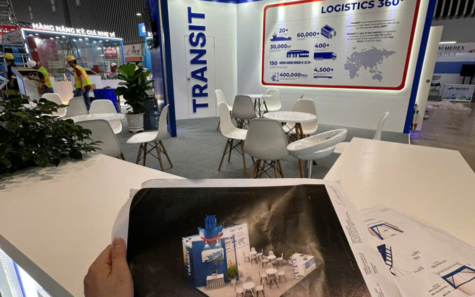 thiết kế thi công gian hàng triển lãm