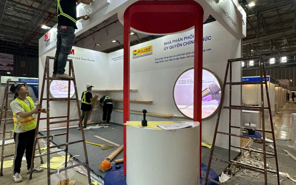 Thiết kế thi công gian hàng triển lãm