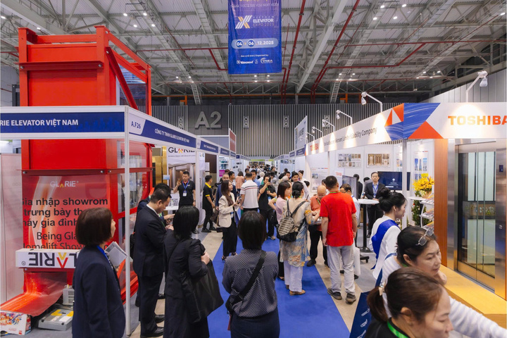 Kconcept thiết kế thi công gian hàng triển lãm Vietnam Elevator Expo