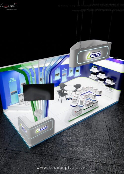 THIẾT KẾ THI CÔNG GIAN HÀNG TRIỂN LÃM ENERGY WEEK - ENERGY WEEK EXHIBITION BOOTH DESIGN & BUILD